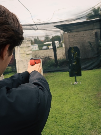 Silueta de Lamina para Practica de Tiro